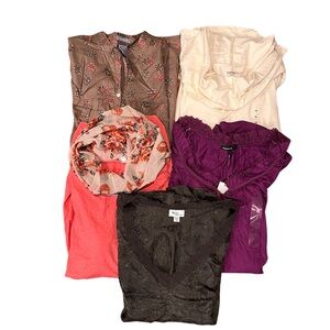 NEW & EUC Lot of 5 Maternity clothes - size M and L